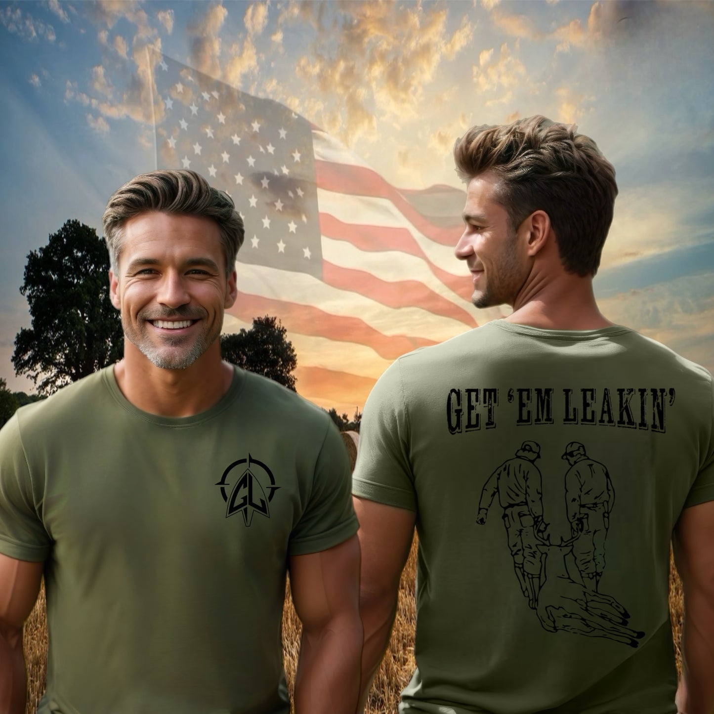 Men’s Short Sleeve Drag Logo