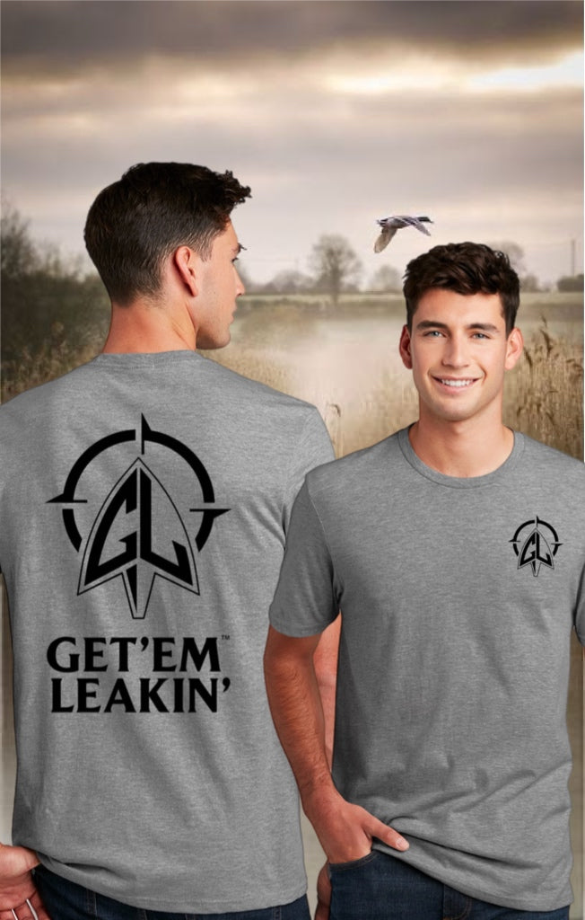 Men’s Grey Logo Tee