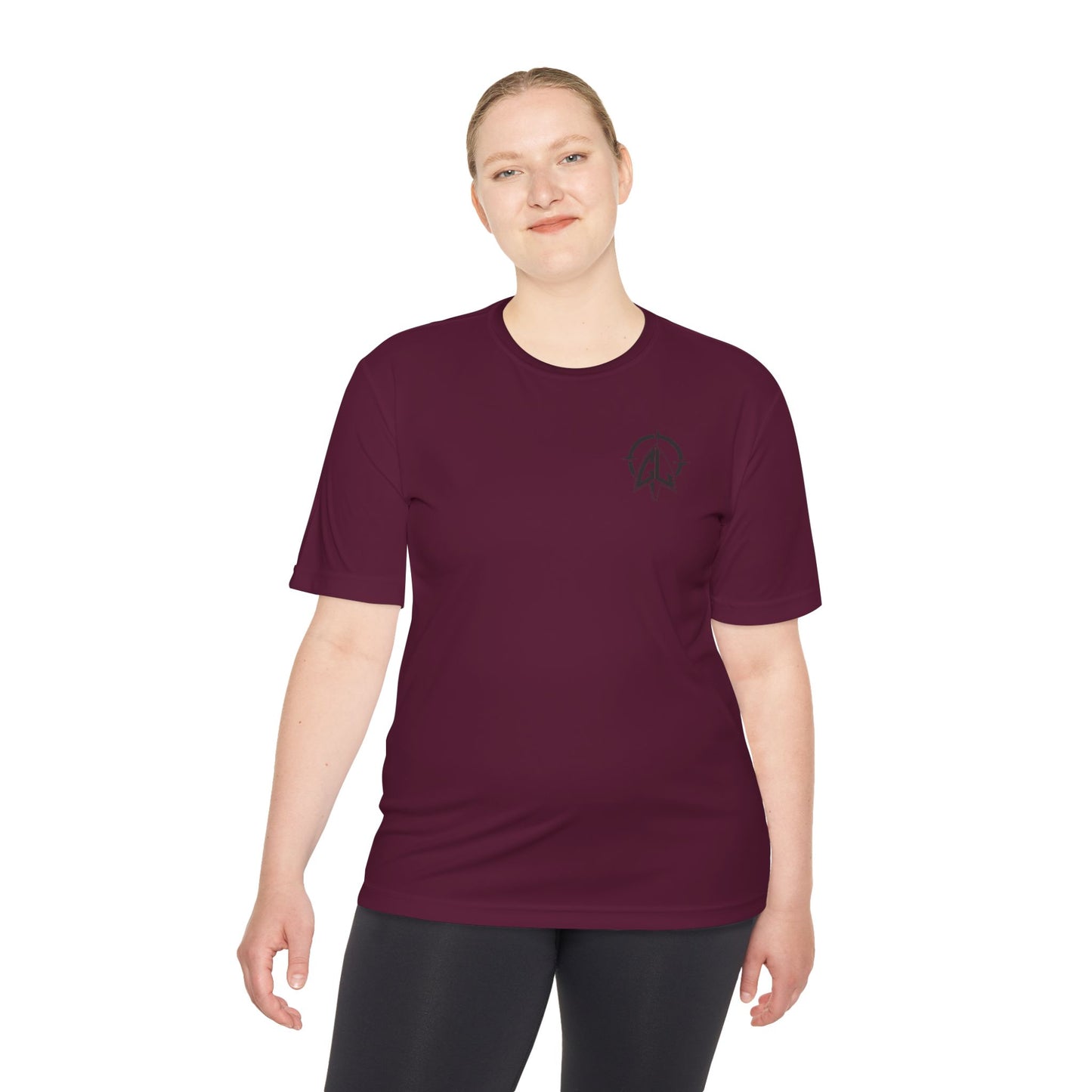 Iguana Hunters Back Logo Moisture-Wicking Tee