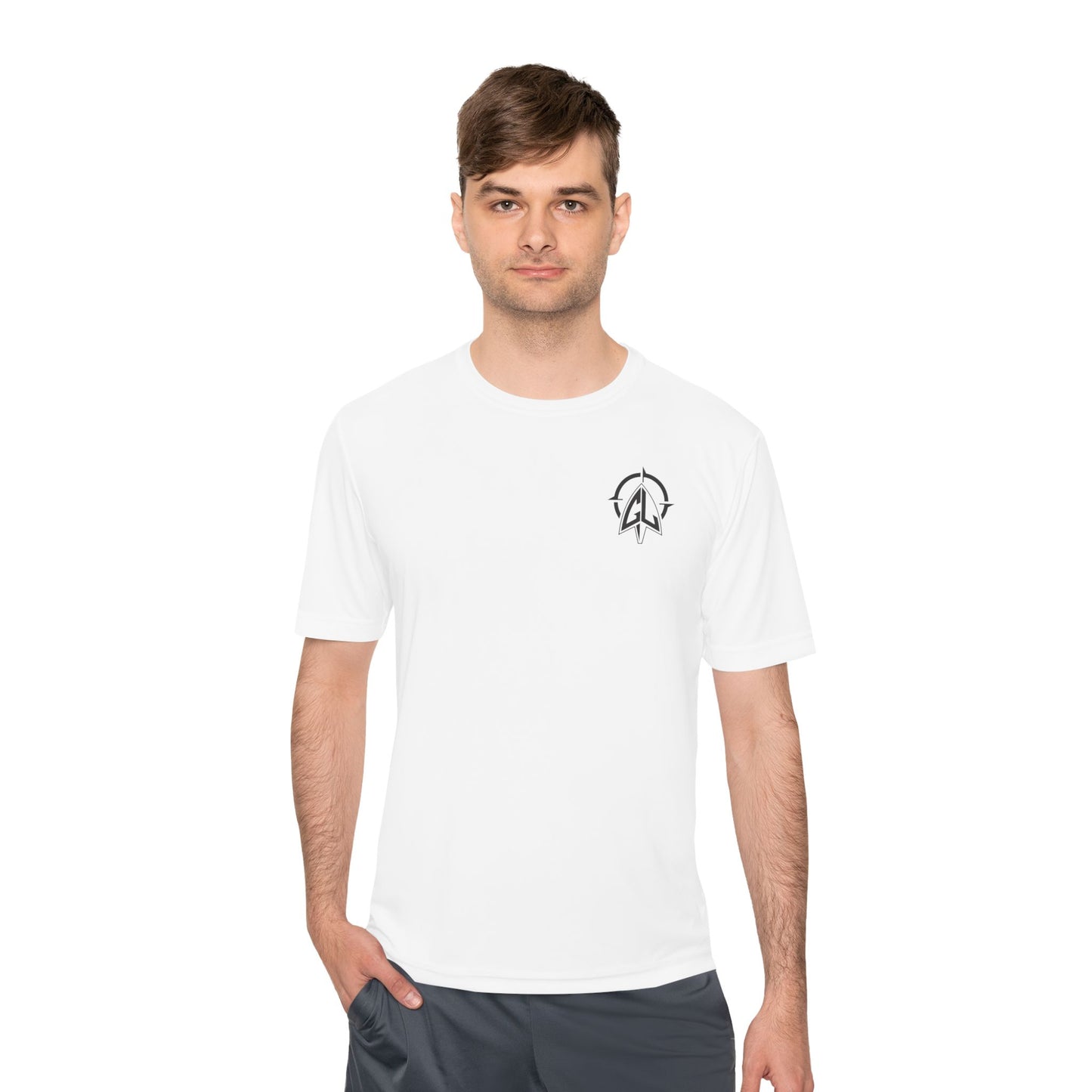 Iguana Hunters Back Logo Moisture-Wicking Tee