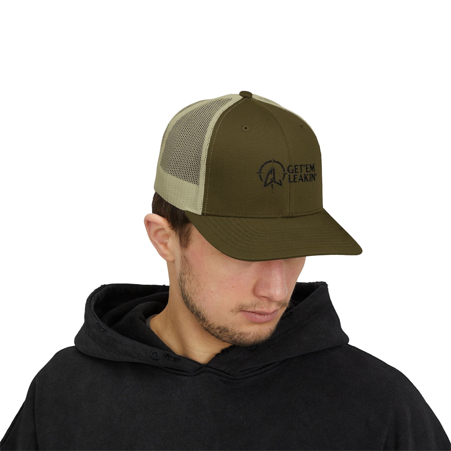 Trucker Cap — “Get 'Em Leakin'” Embroidered Snapback