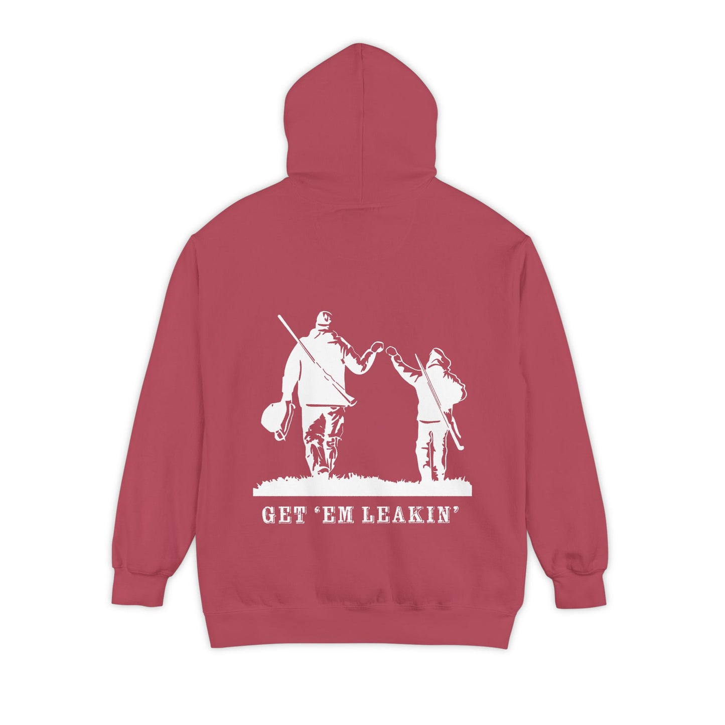 Hunting Hoodie — 'Get 'Em Leakin' Fist Bump Pullover