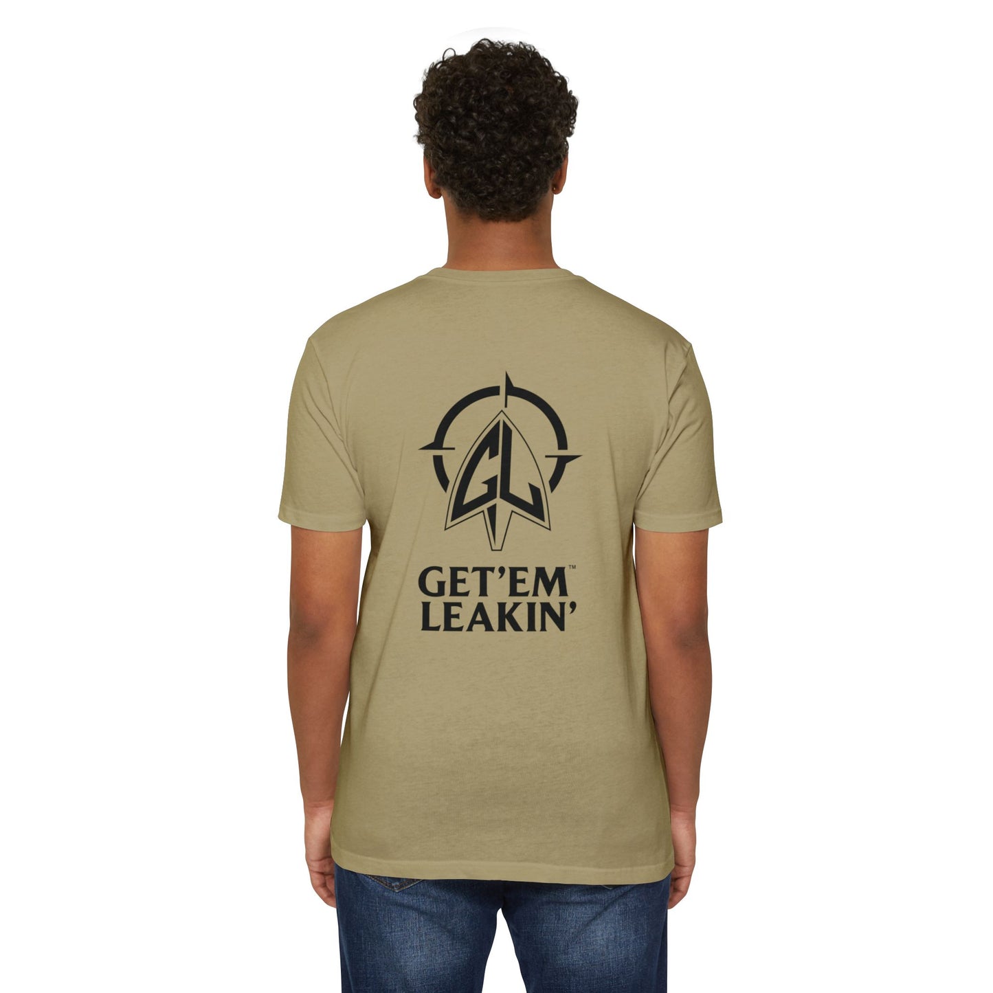 Get 'Em Leakin' Iguana Hunters Pocket Logo Tee - Black