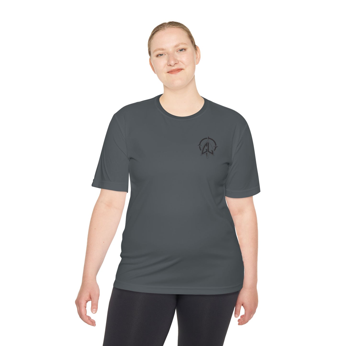 Iguana Hunters Back Logo Moisture-Wicking Tee