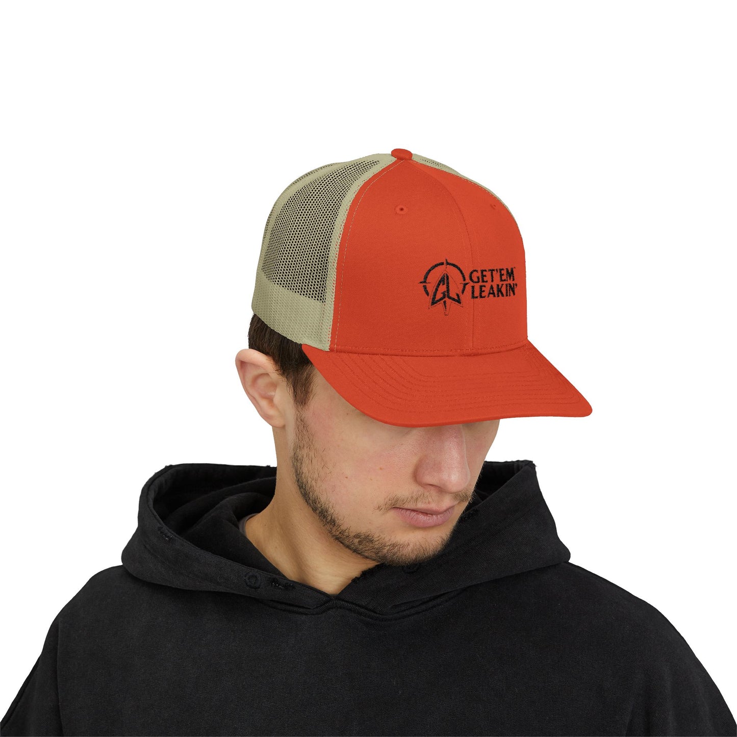 Trucker Cap — “Get 'Em Leakin'” Embroidered Snapback