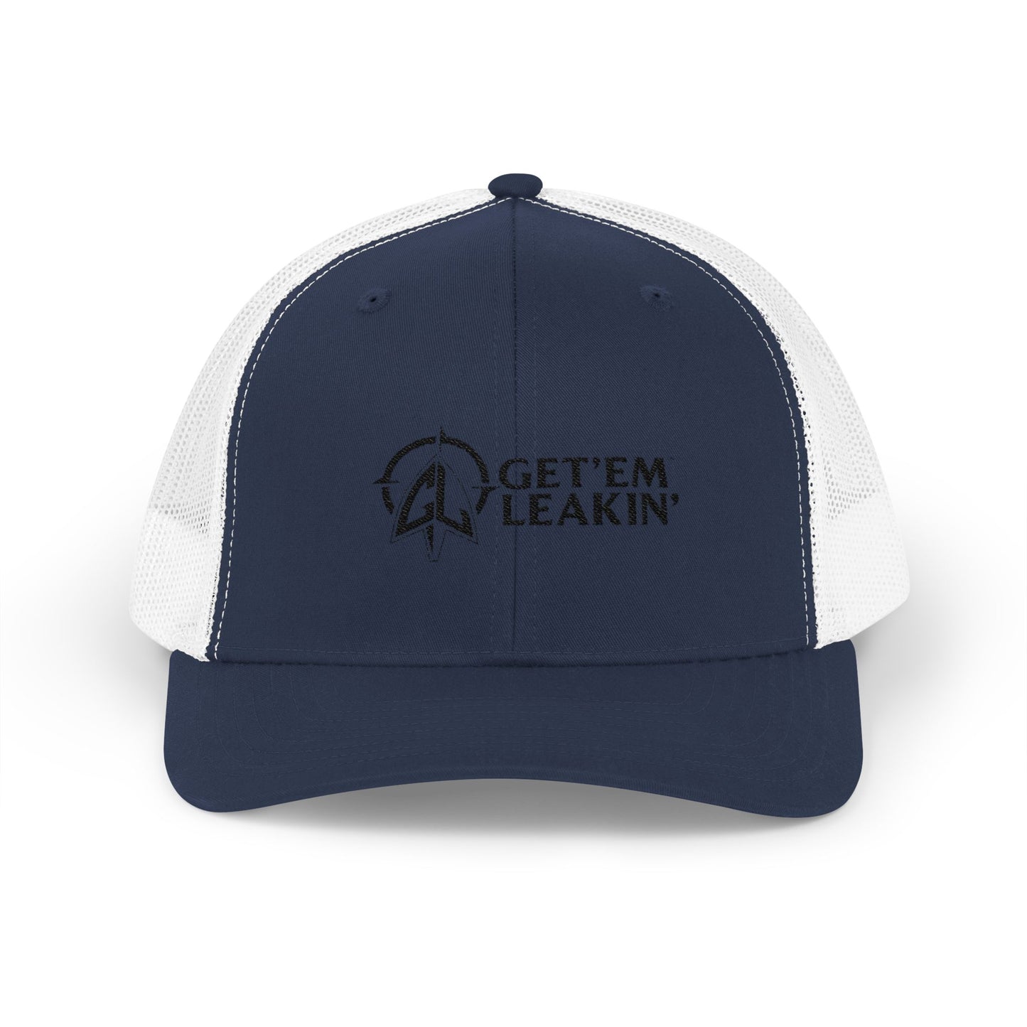 Trucker Cap — “Get 'Em Leakin'” Embroidered Snapback