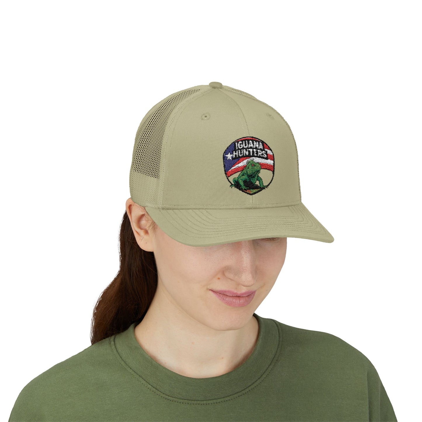 Iguana Hunters Snapback Trucker Cap