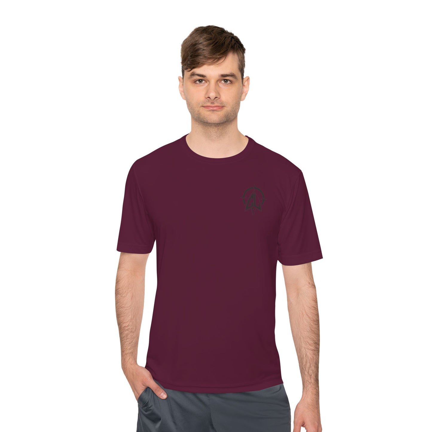 Iguana Hunters Back Logo Moisture-Wicking Tee