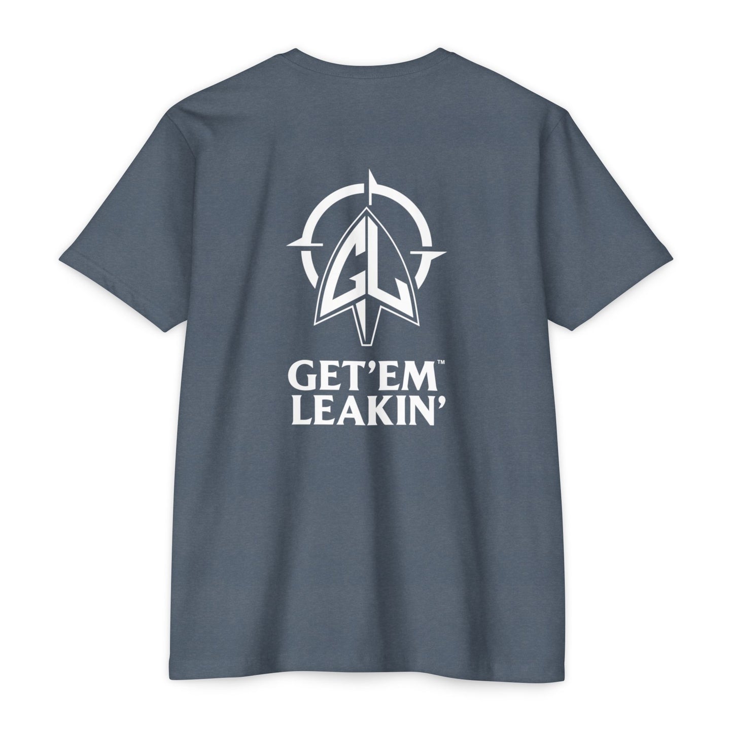 Get 'Em Leakin' OG Logo Tee - White Ink