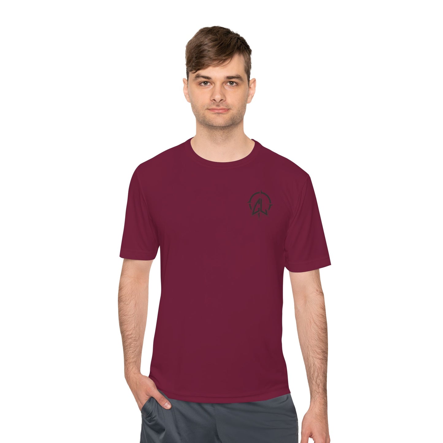Iguana Hunters Back Logo Moisture-Wicking Tee