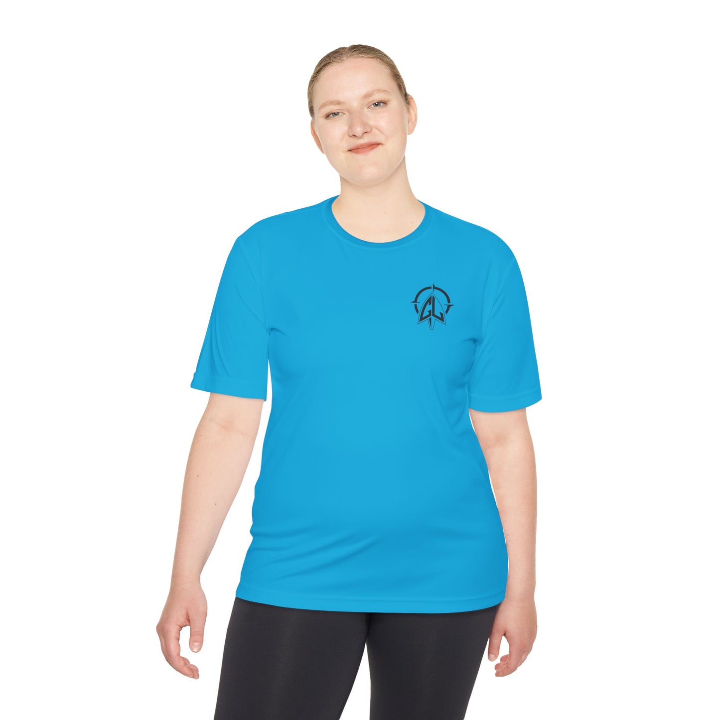 Iguana Hunters Back Logo Moisture-Wicking Tee