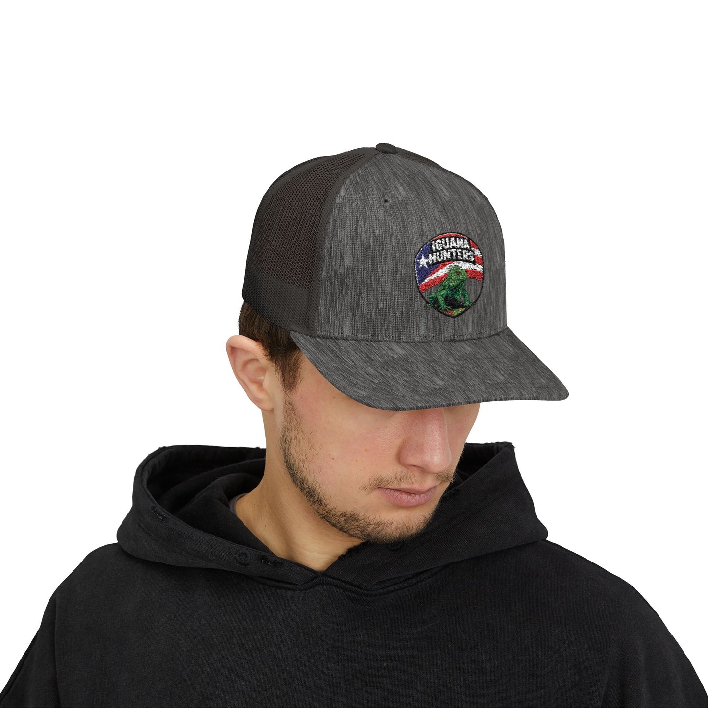 Iguana Hunters Snapback Trucker Cap