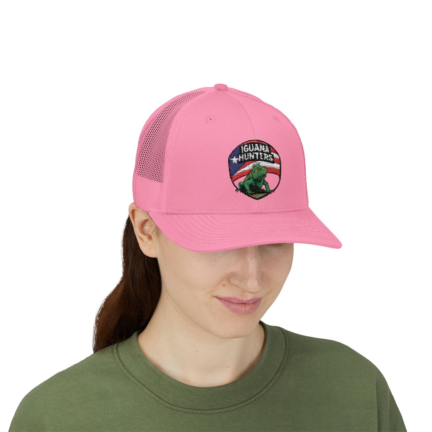 Iguana Hunters Snapback Trucker Cap