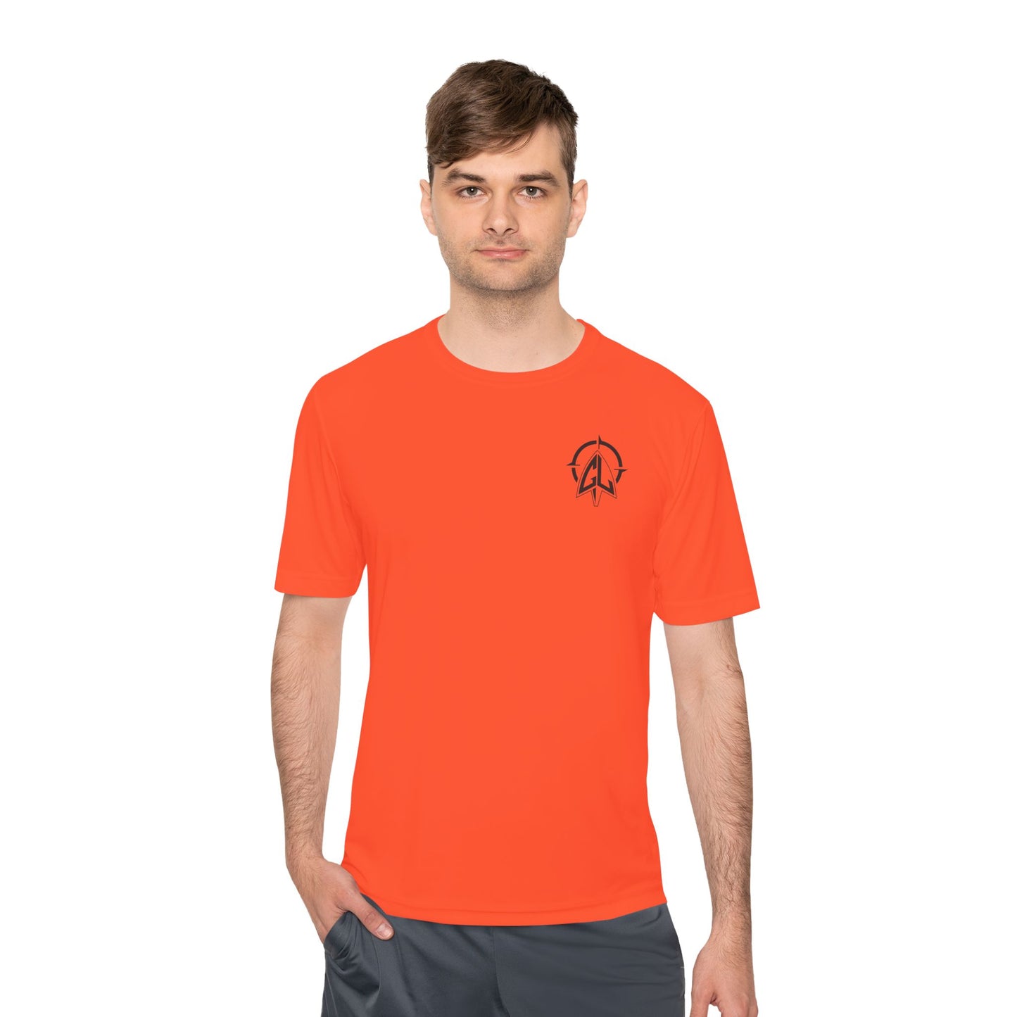 Iguana Hunters Back Logo Moisture-Wicking Tee