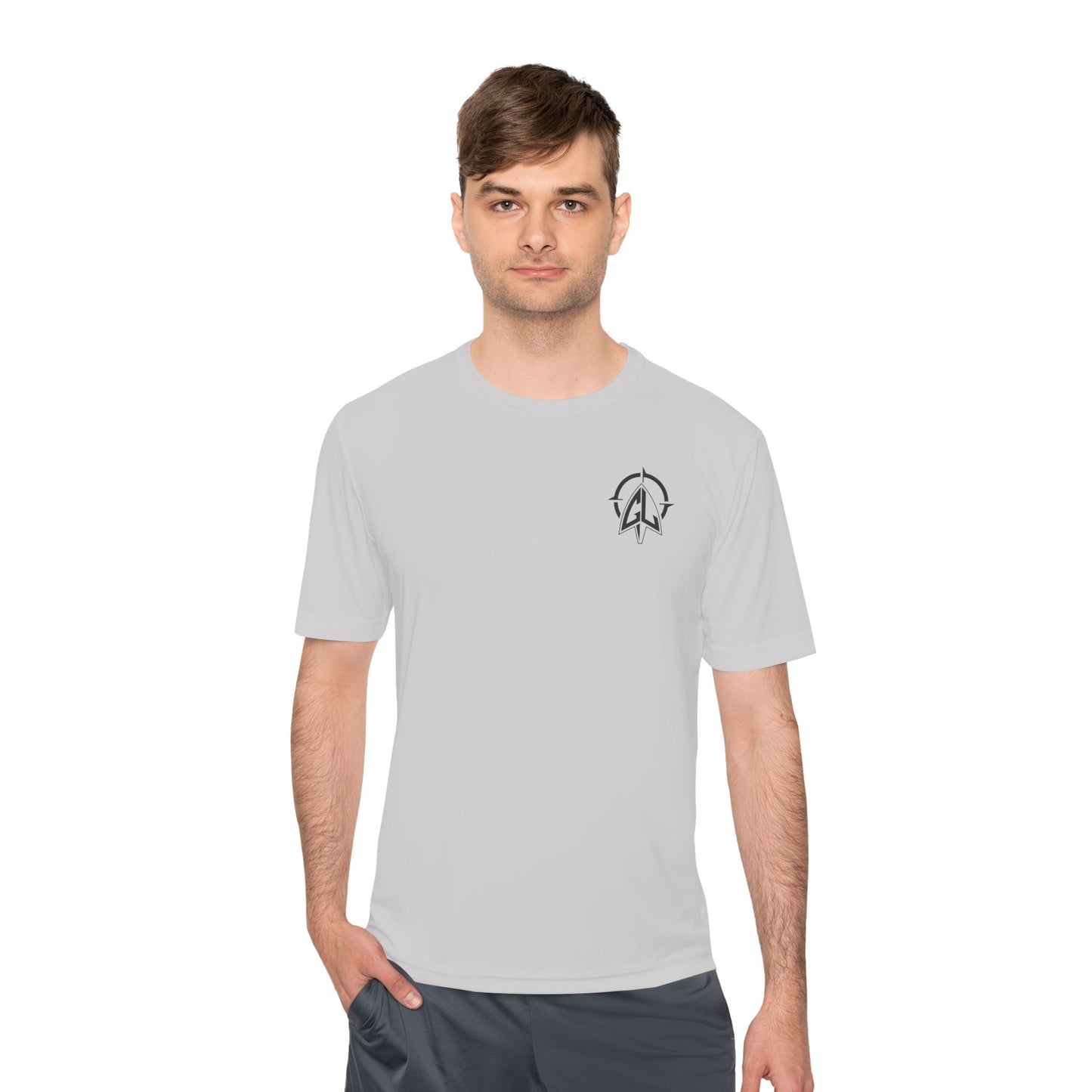 Iguana Hunters Back Logo Moisture-Wicking Tee