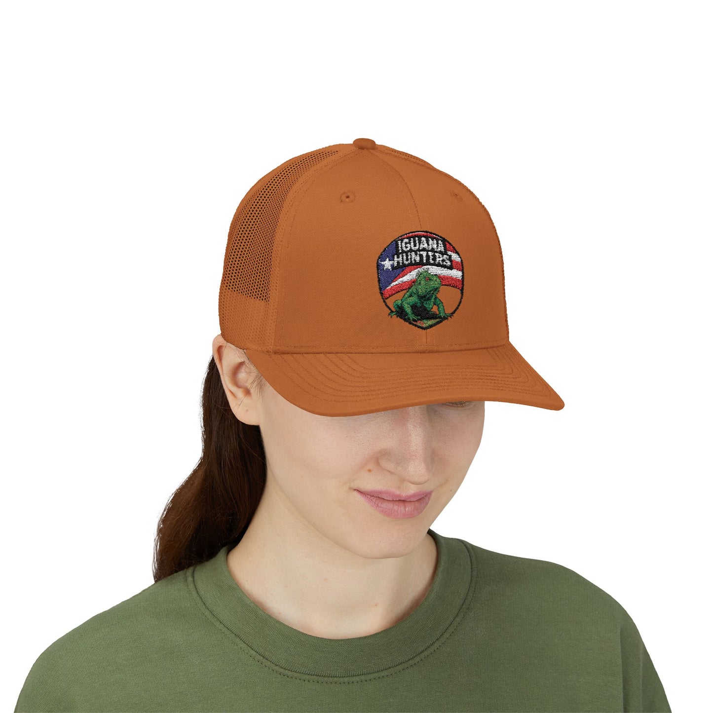 Iguana Hunters Snapback Trucker Cap