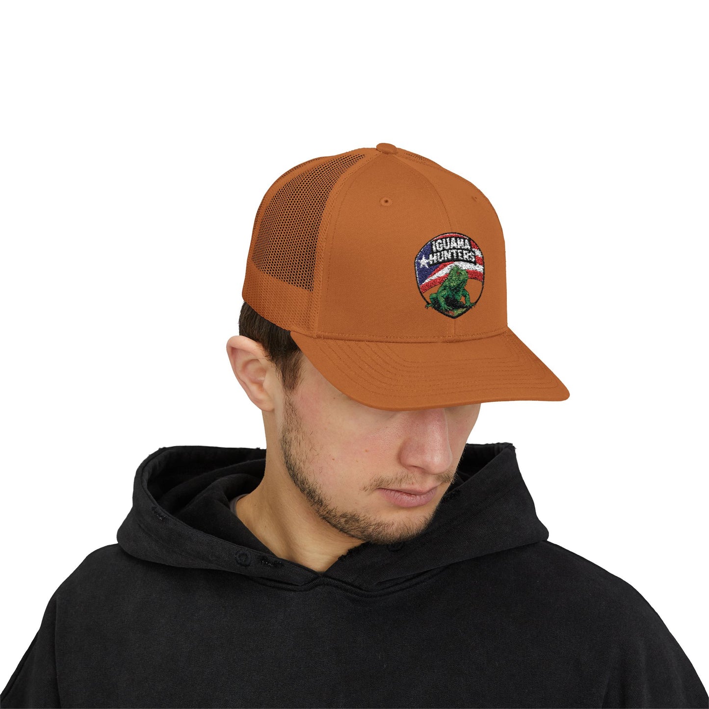Iguana Hunters Snapback Trucker Cap