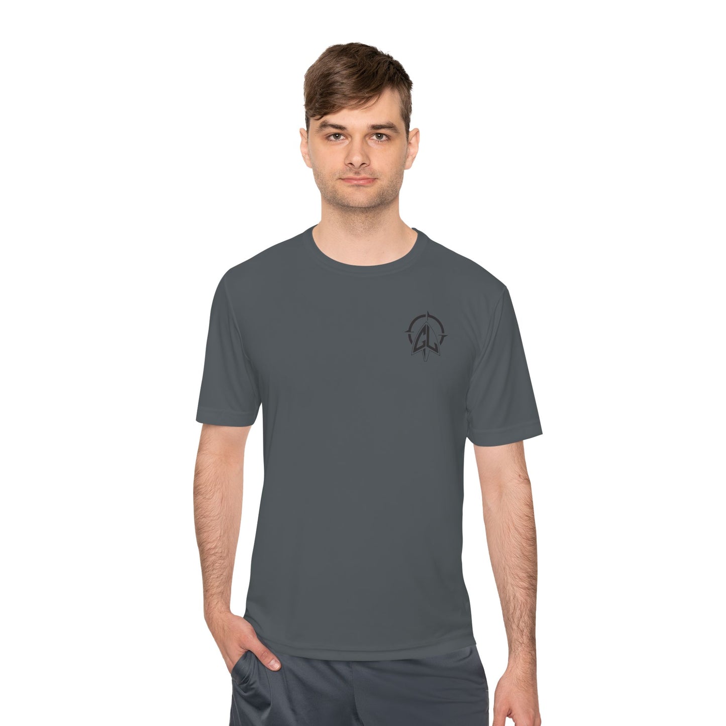 Iguana Hunters Back Logo Moisture-Wicking Tee