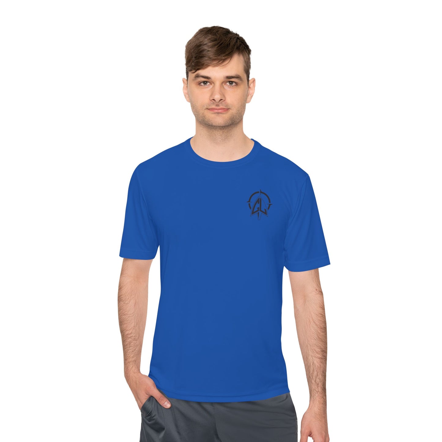 Iguana Hunters Back Logo Moisture-Wicking Tee