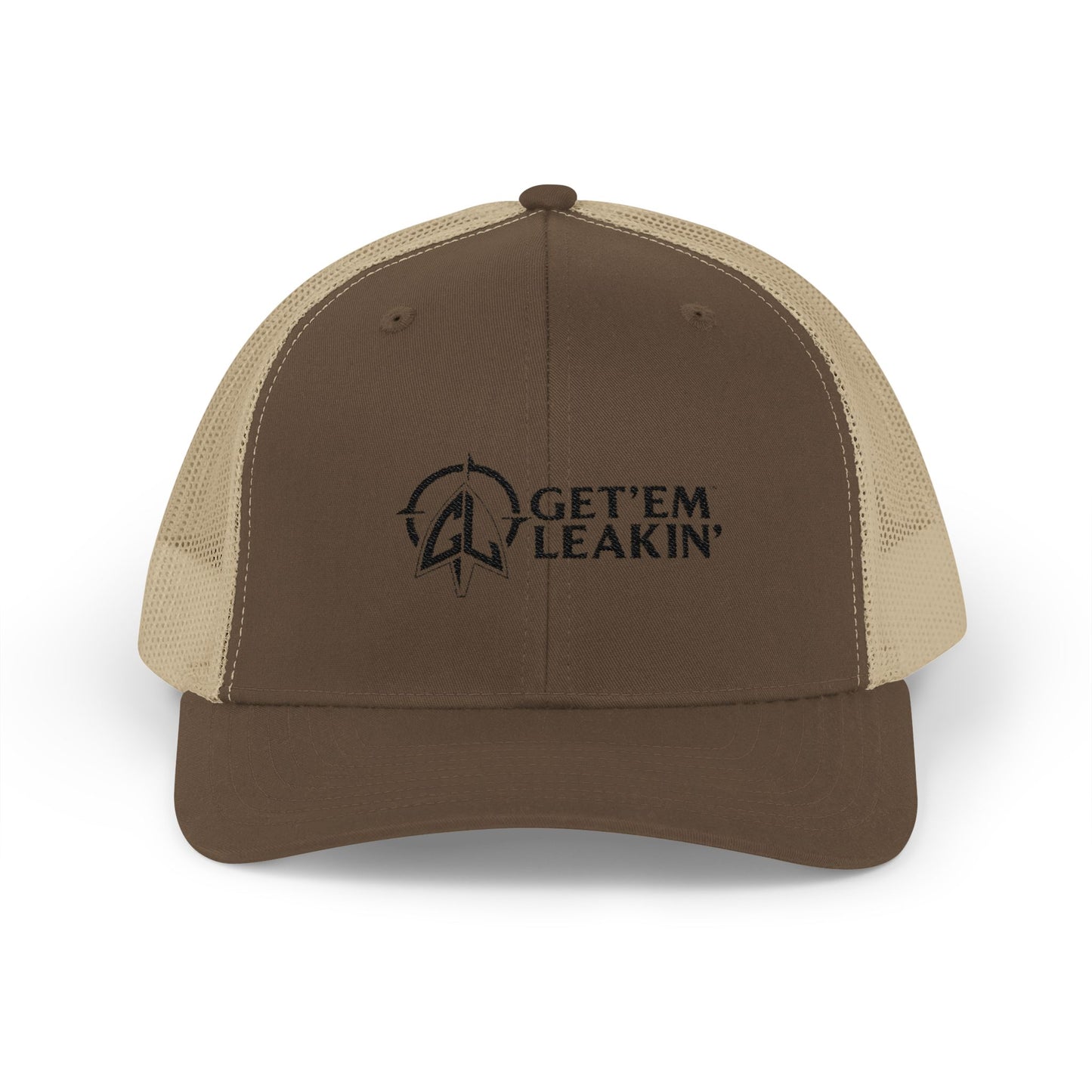 Trucker Cap — “Get 'Em Leakin'” Embroidered Snapback