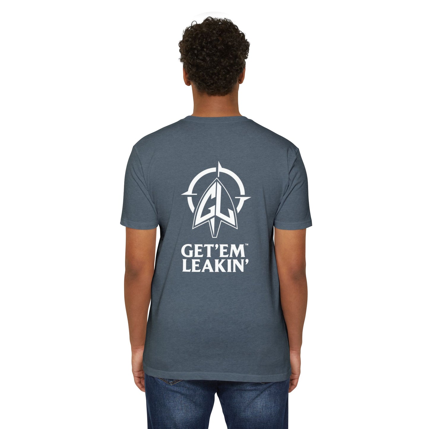 Get 'Em Leakin' OG Logo Tee - White Ink