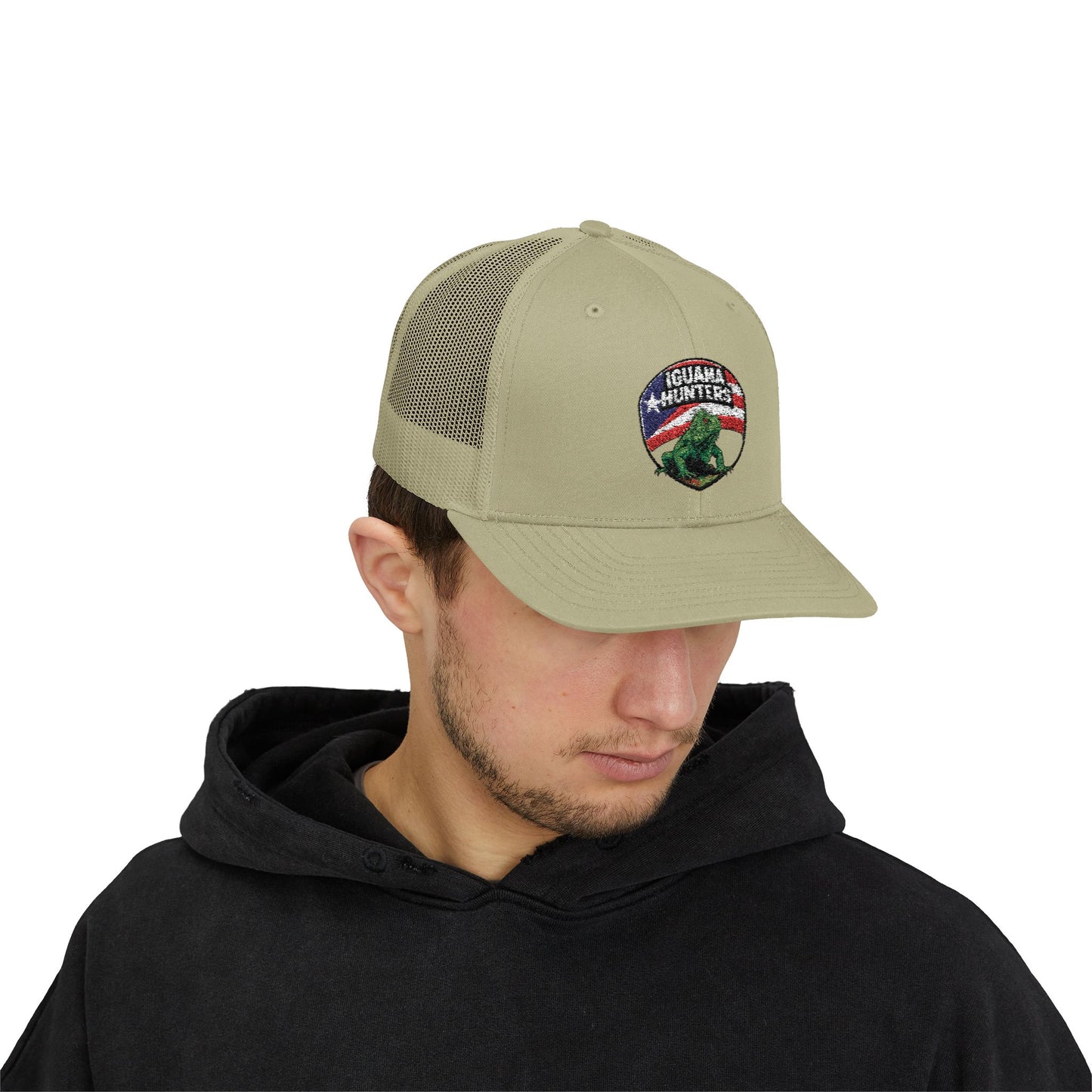 Iguana Hunters Snapback Trucker Cap