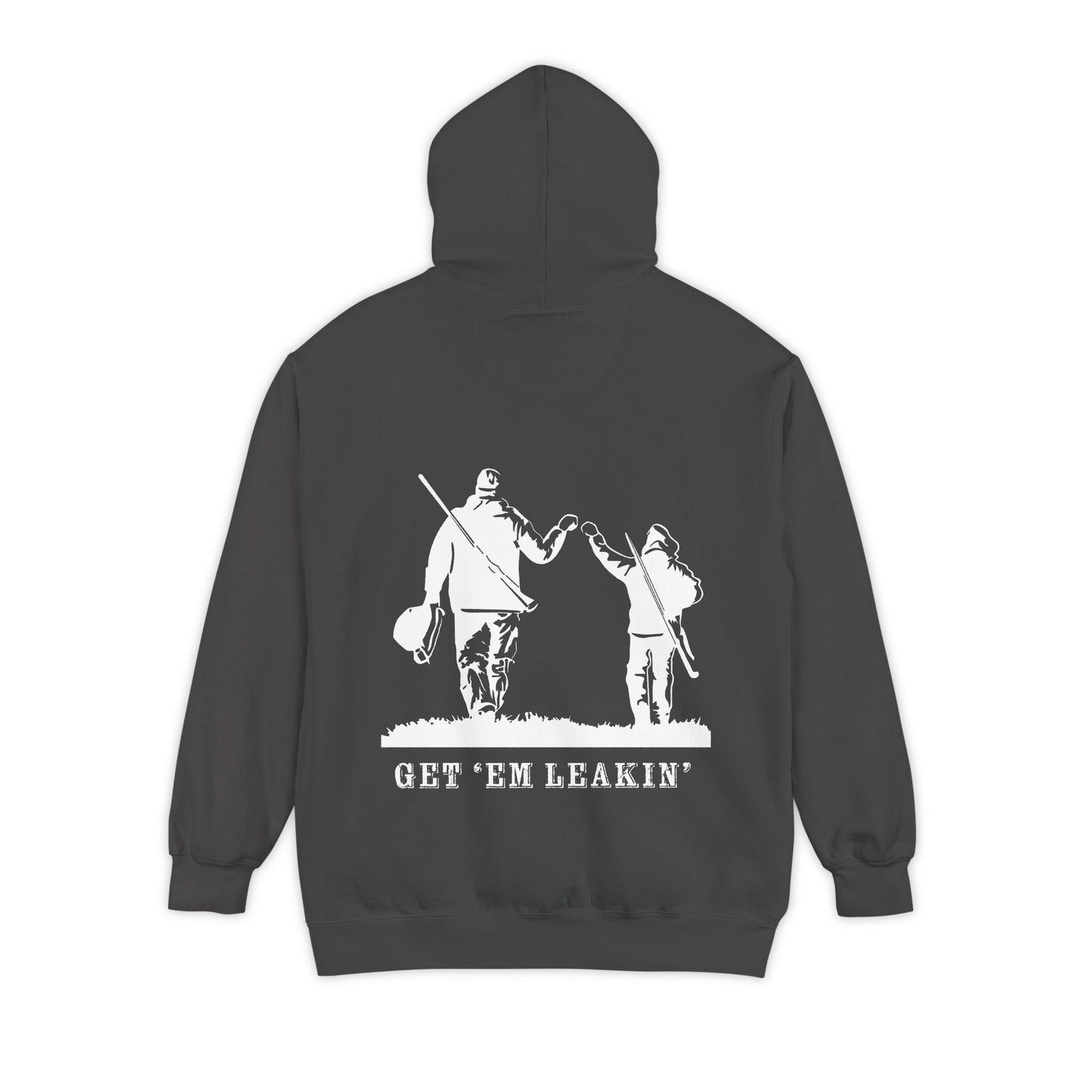 Hunting Hoodie — 'Get 'Em Leakin' Fist Bump Pullover