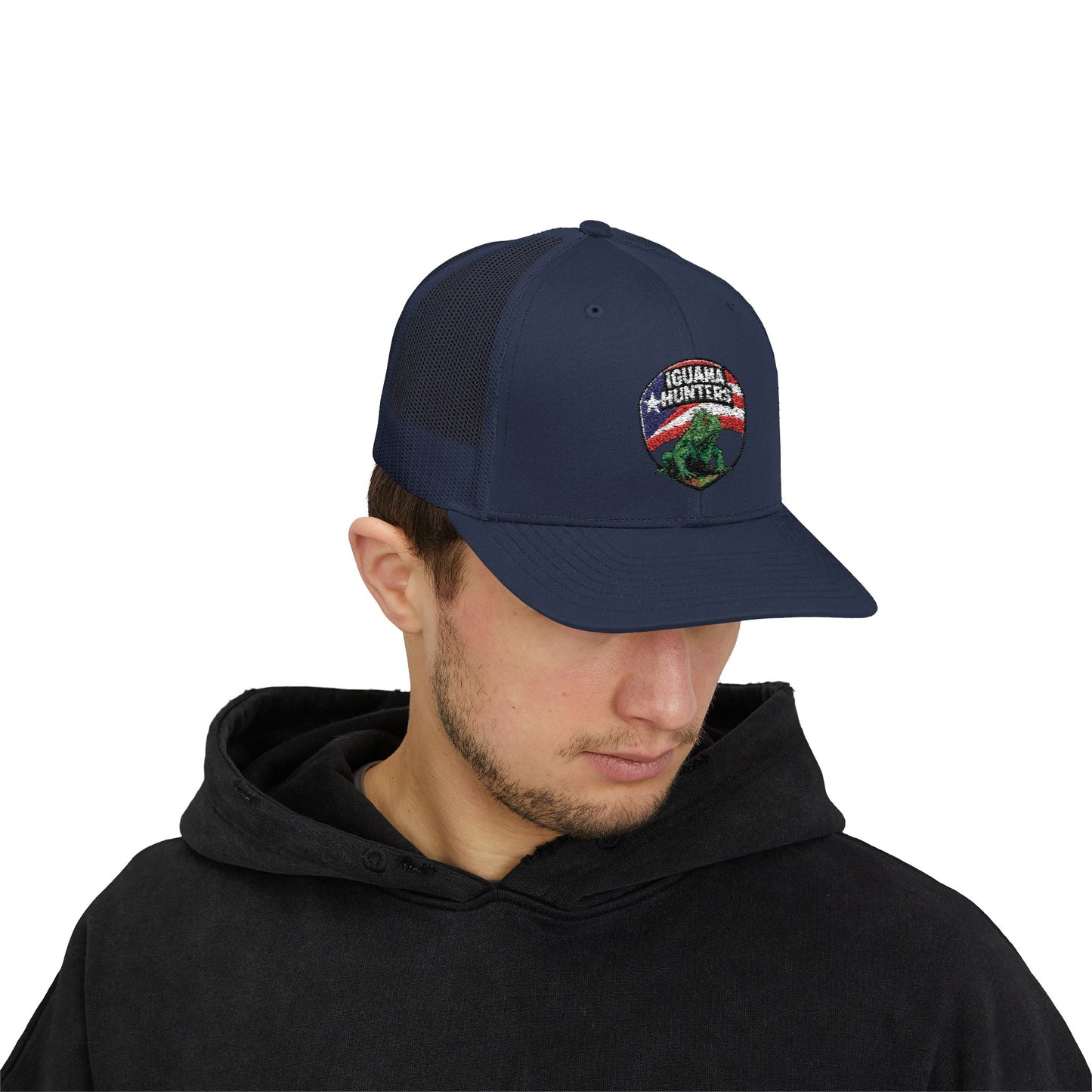 Iguana Hunters Snapback Trucker Cap