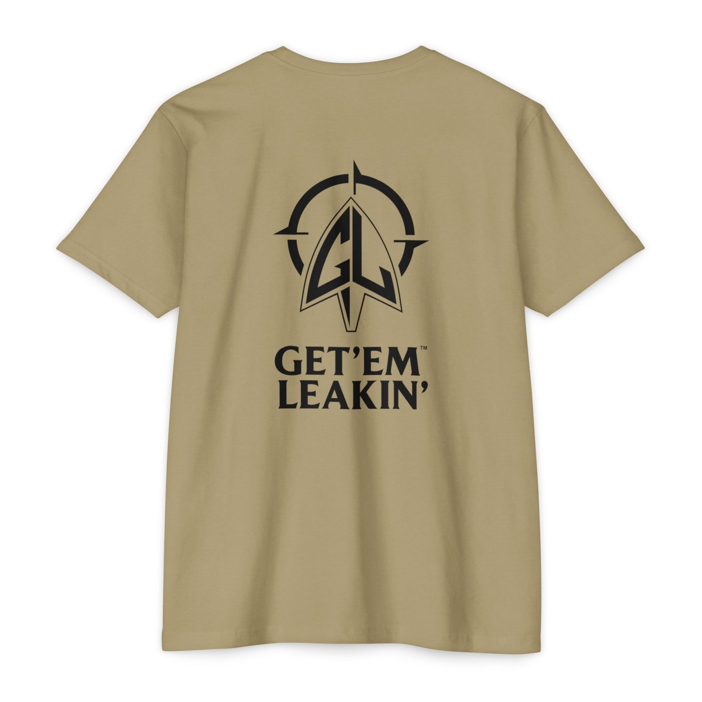 Get 'Em Leakin' Iguana Hunters Pocket Logo Tee - Black