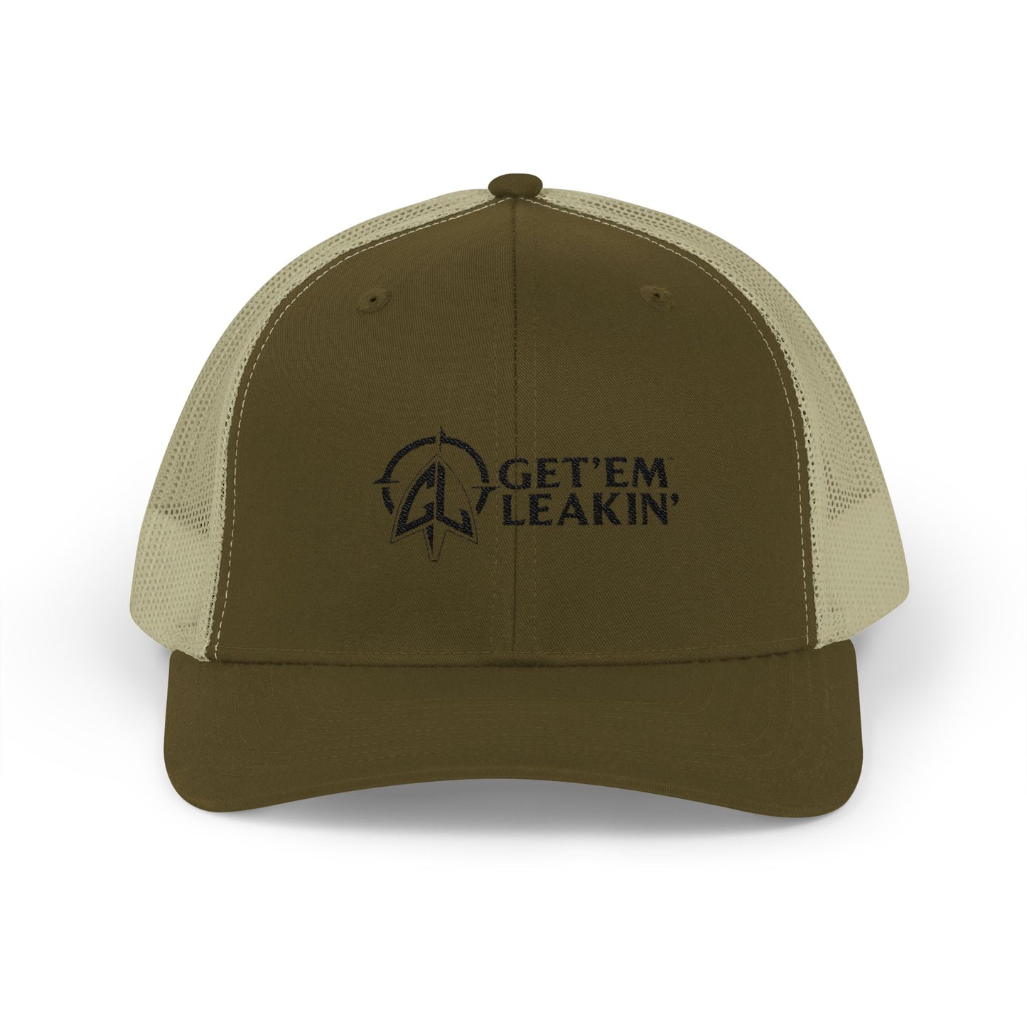 Trucker Cap — “Get 'Em Leakin'” Embroidered Snapback