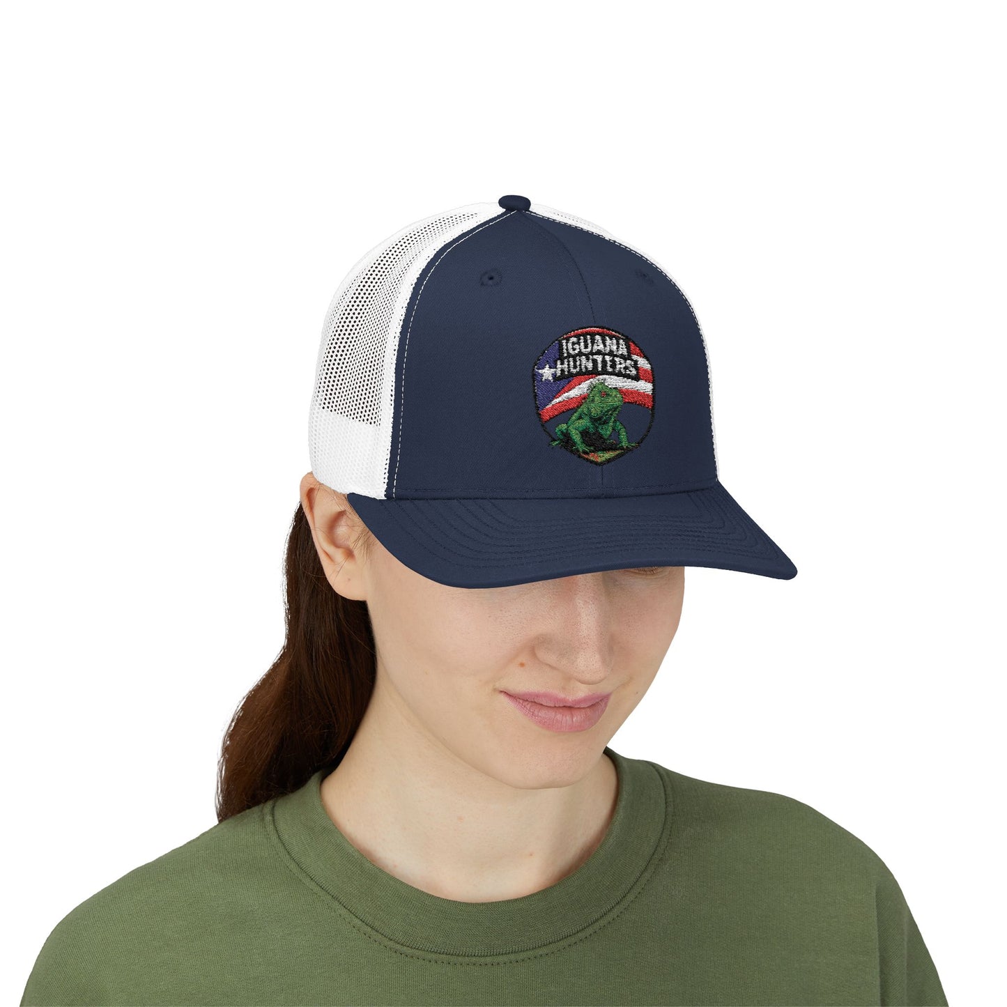 Iguana Hunters Snapback Trucker Cap