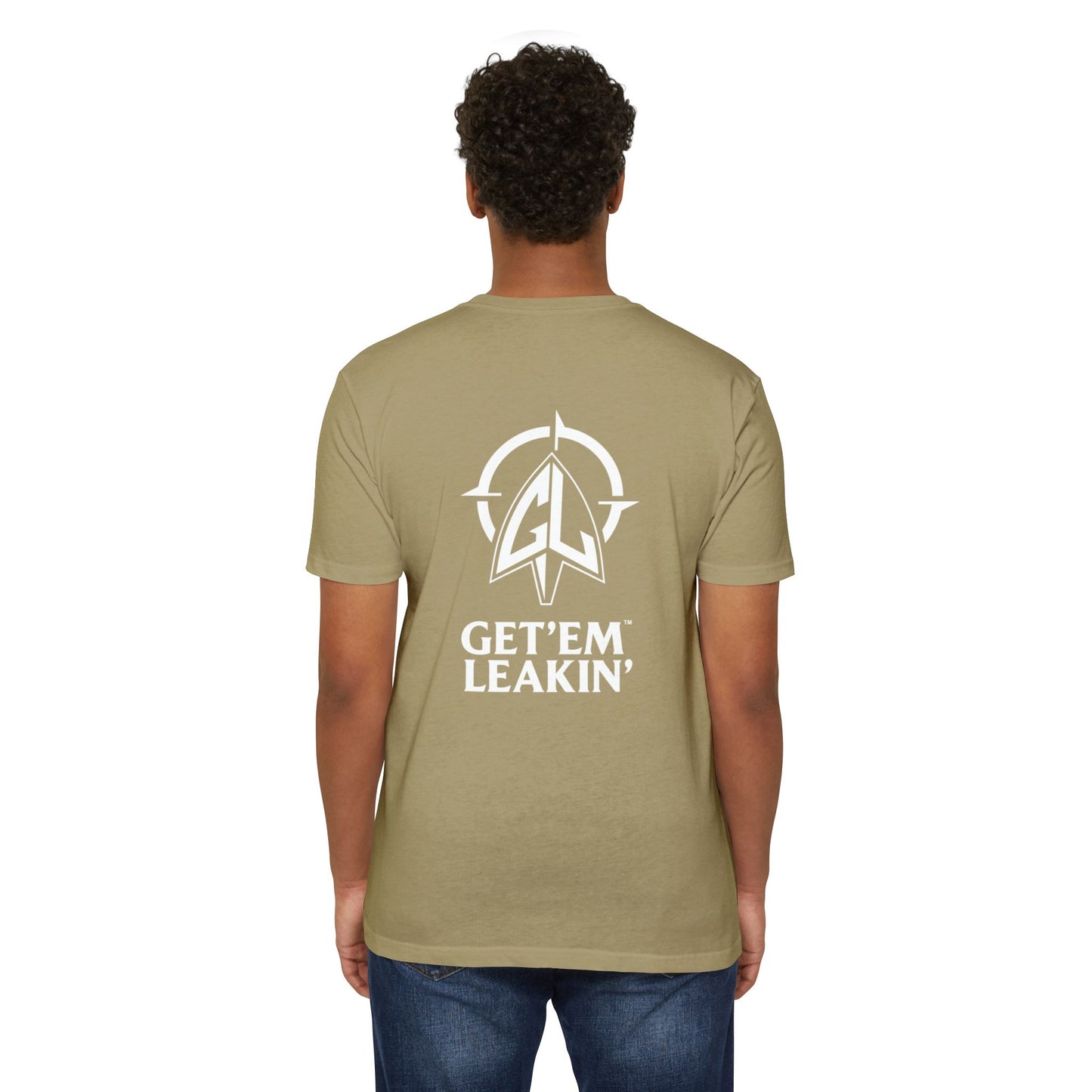 Get 'Em Leakin' OG Logo Tee - White Ink