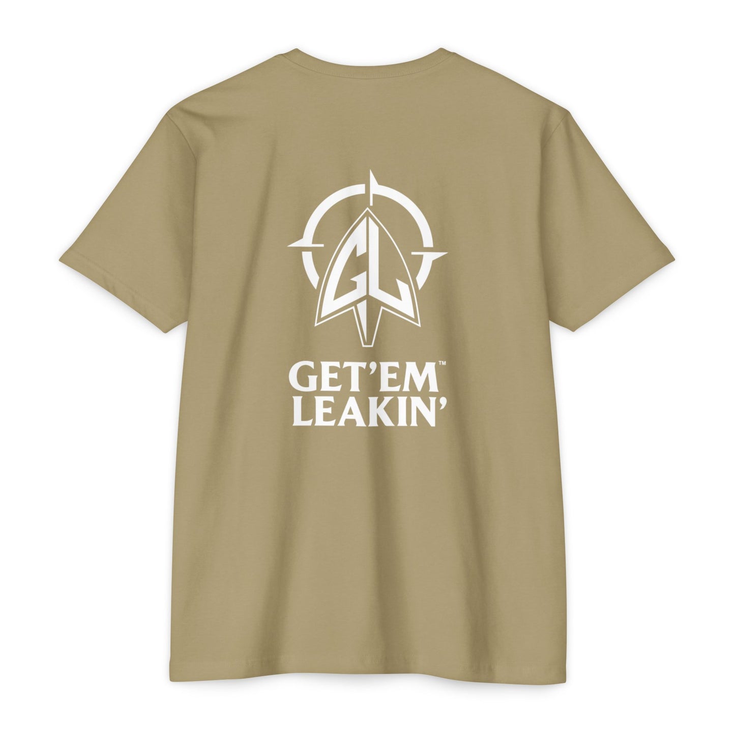 Get 'Em Leakin' OG Logo Tee - White Ink