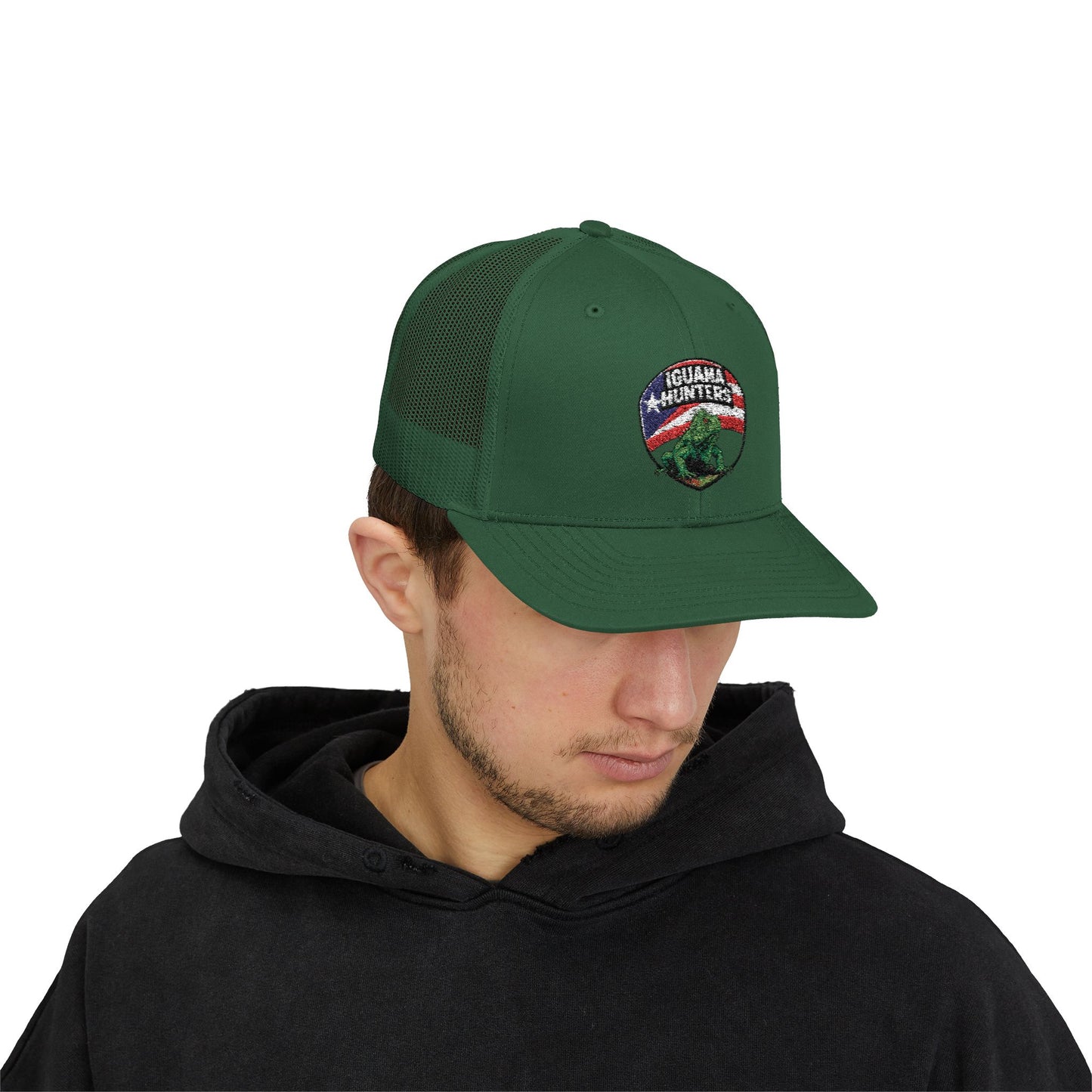 Iguana Hunters Snapback Trucker Cap