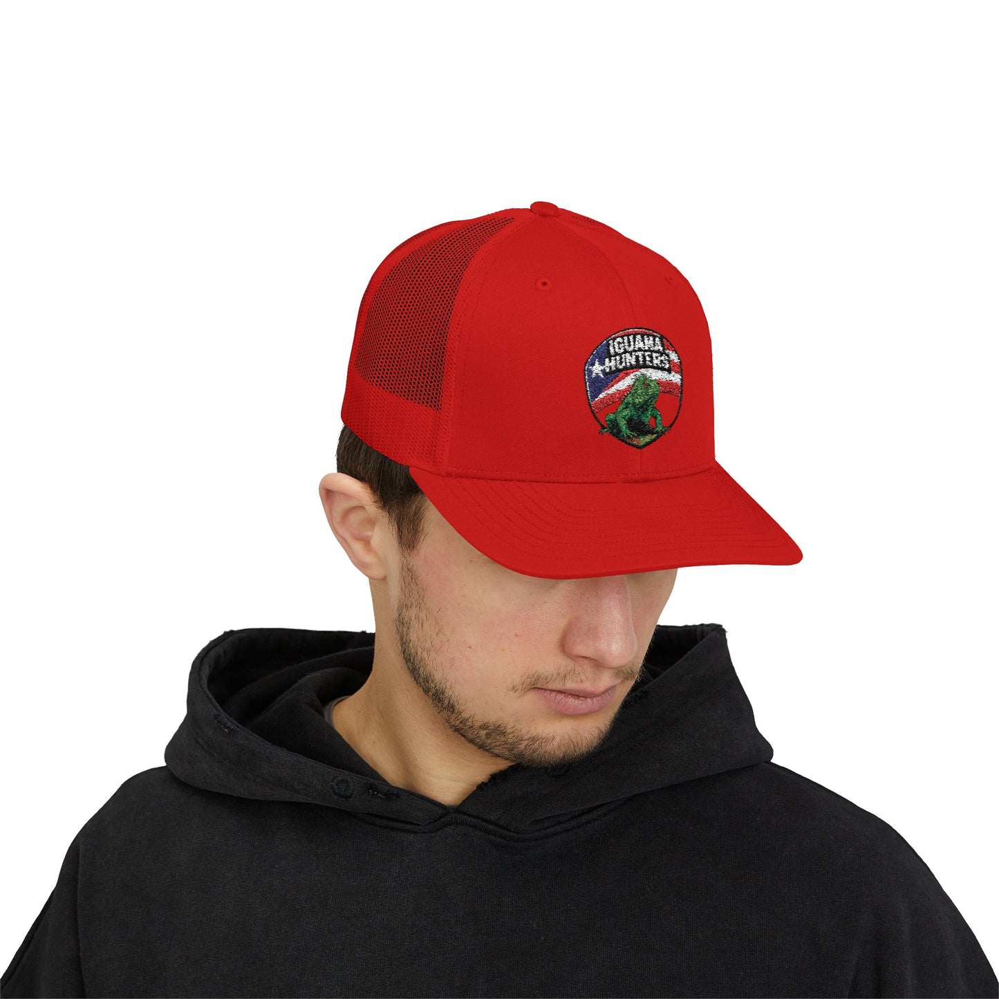 Iguana Hunters Snapback Trucker Cap
