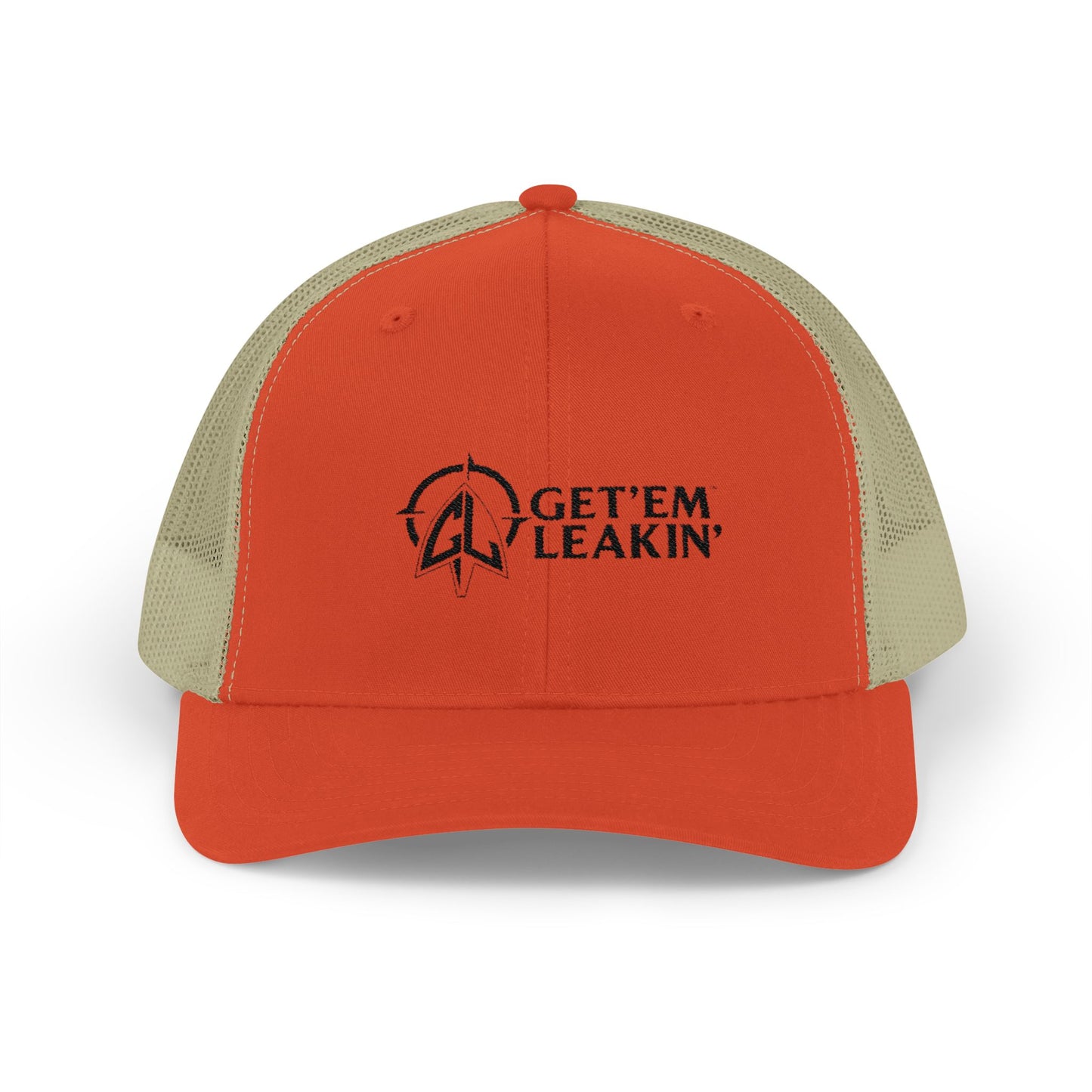 Trucker Cap — “Get 'Em Leakin'” Embroidered Snapback