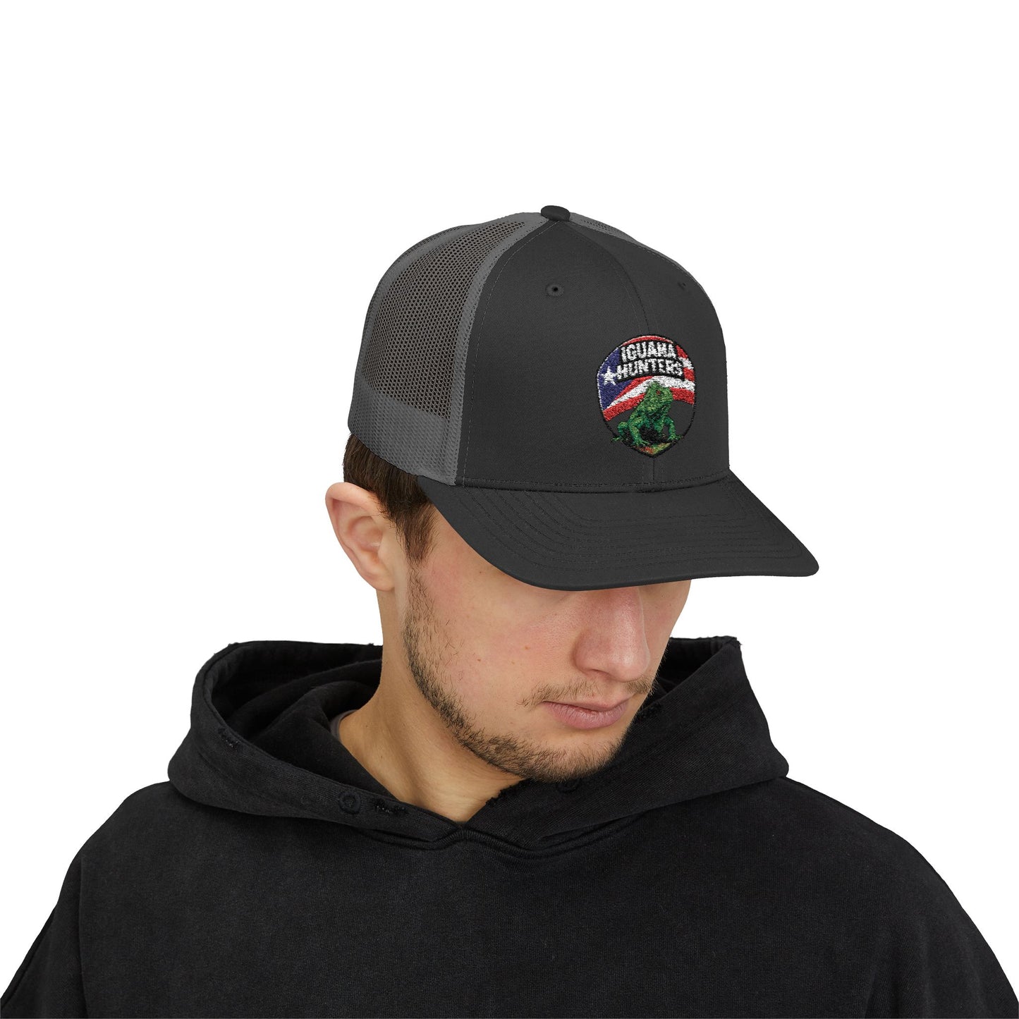 Iguana Hunters Snapback Trucker Cap