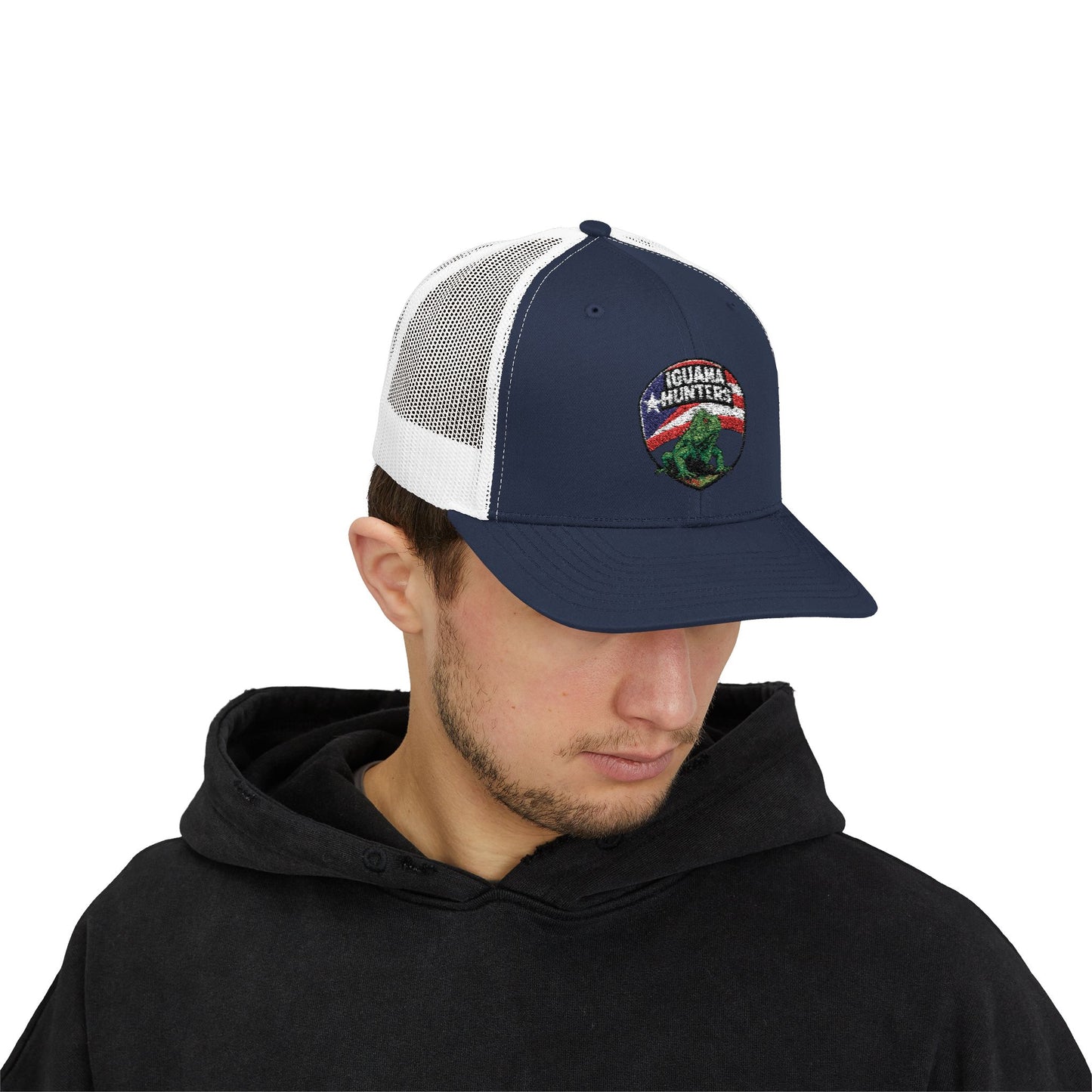 Iguana Hunters Snapback Trucker Cap