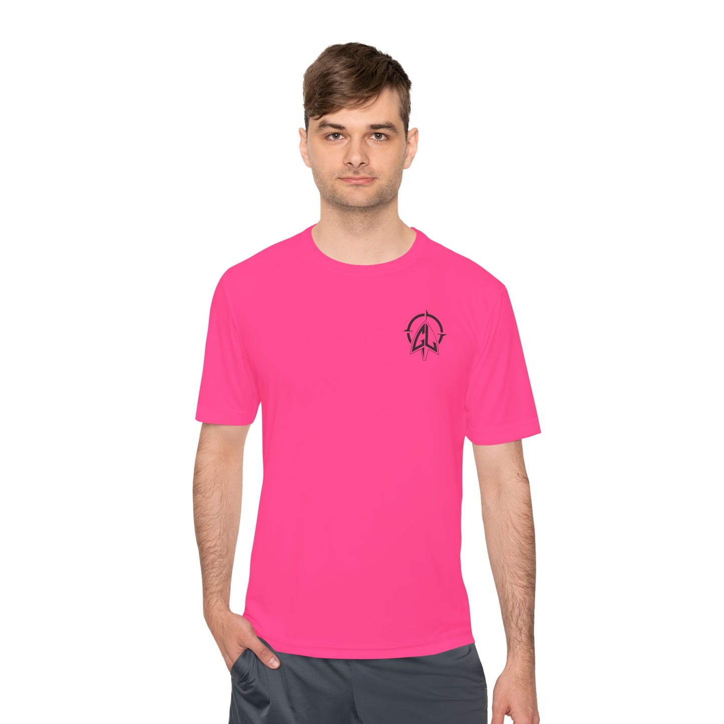 Iguana Hunters Back Logo Moisture-Wicking Tee