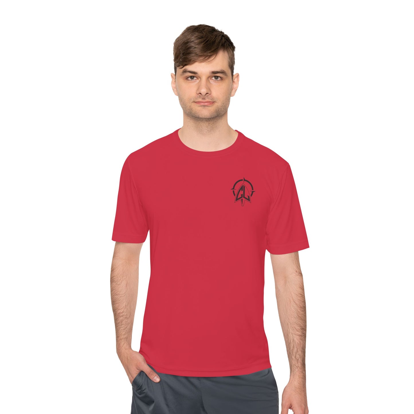 Iguana Hunters Back Logo Moisture-Wicking Tee