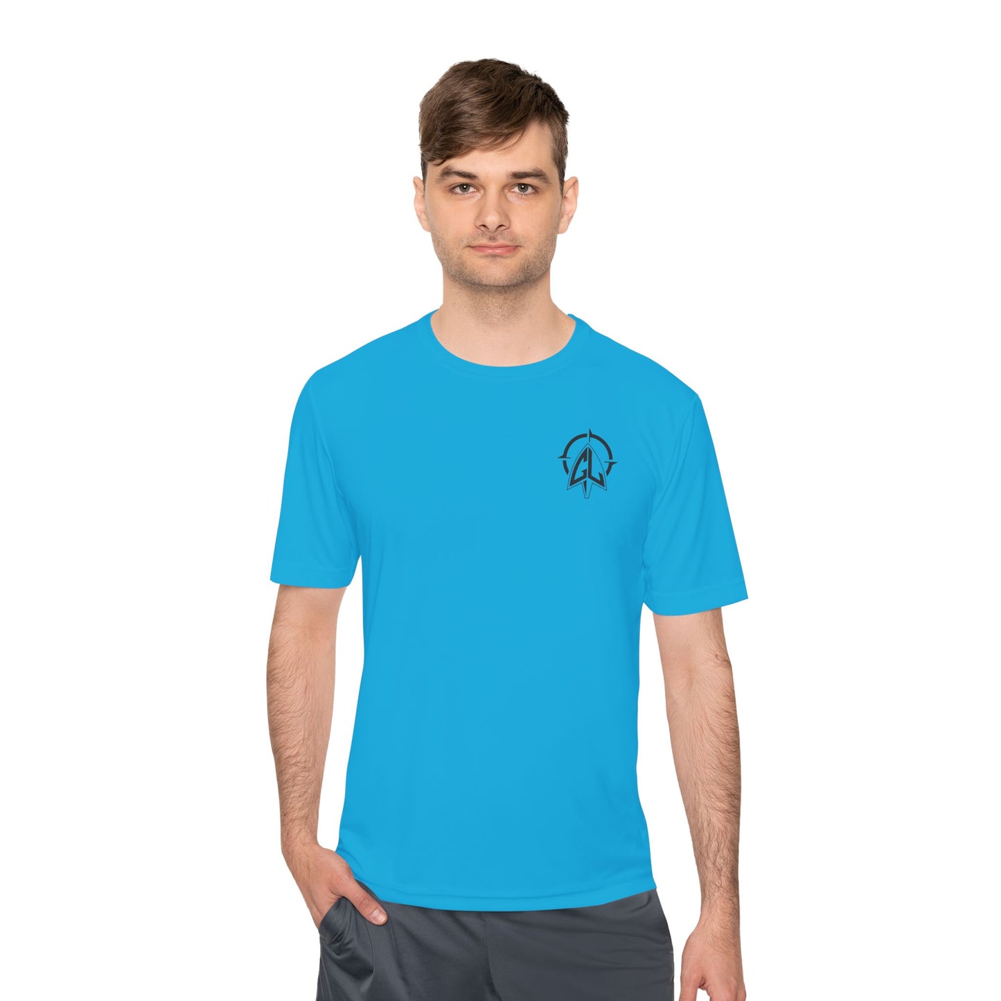 Iguana Hunters Back Logo Moisture-Wicking Tee