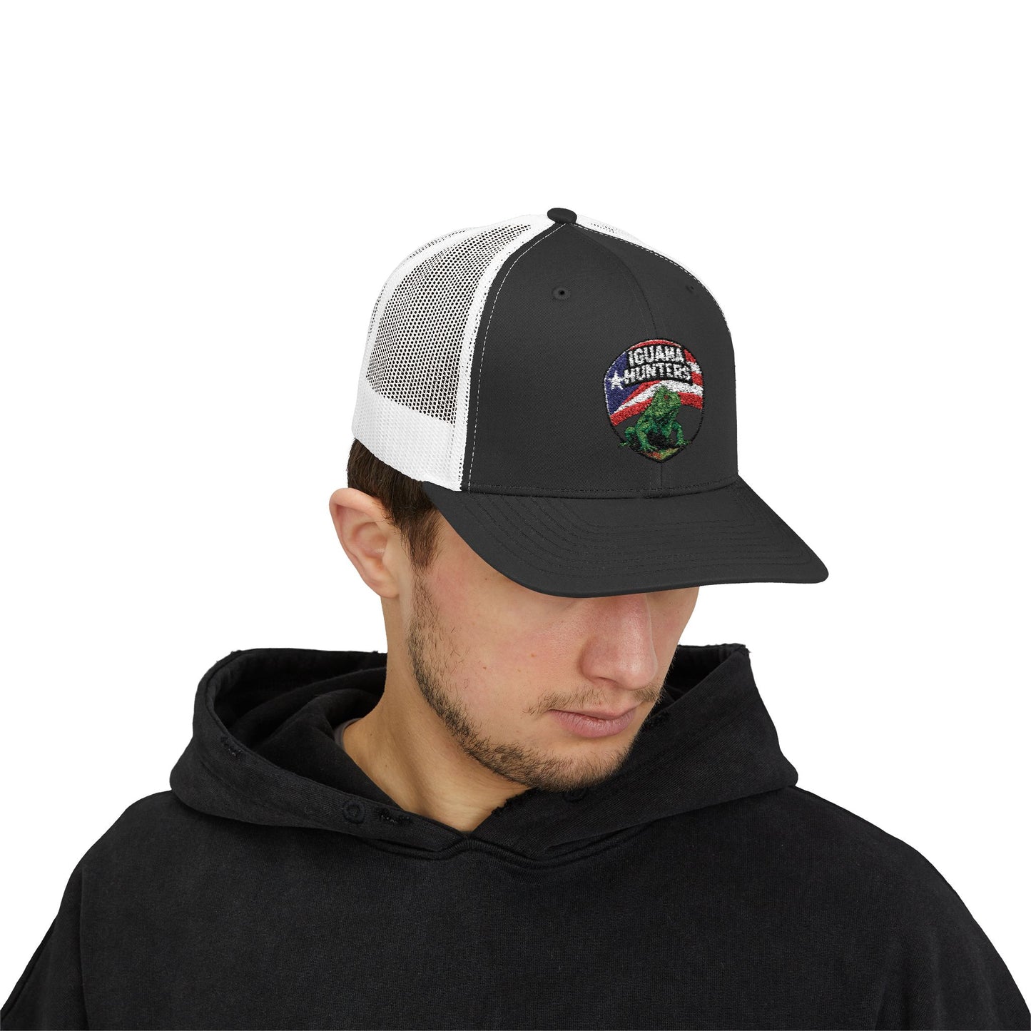 Iguana Hunters Snapback Trucker Cap
