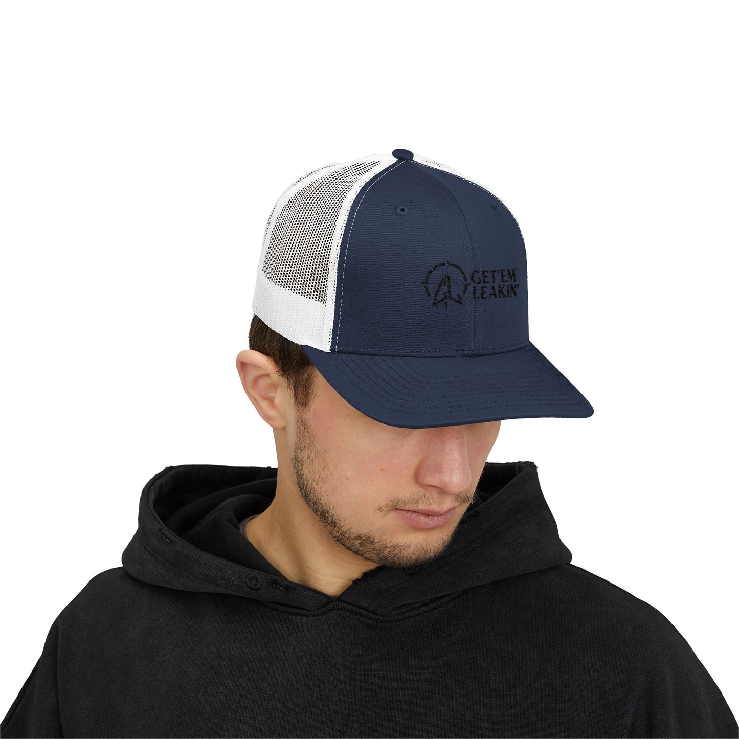 Trucker Cap — “Get 'Em Leakin'” Embroidered Snapback