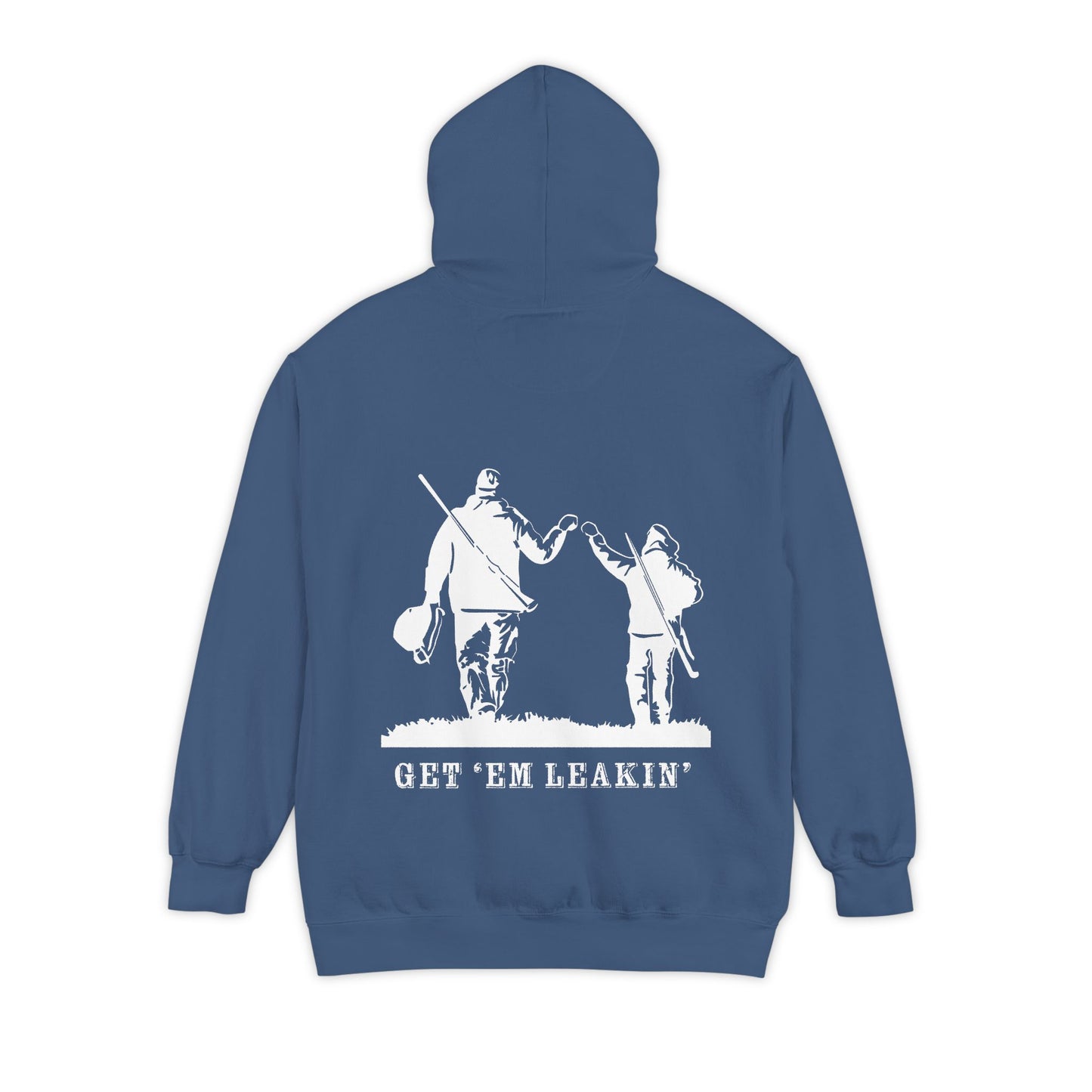 Hunting Hoodie — 'Get 'Em Leakin' Fist Bump Pullover