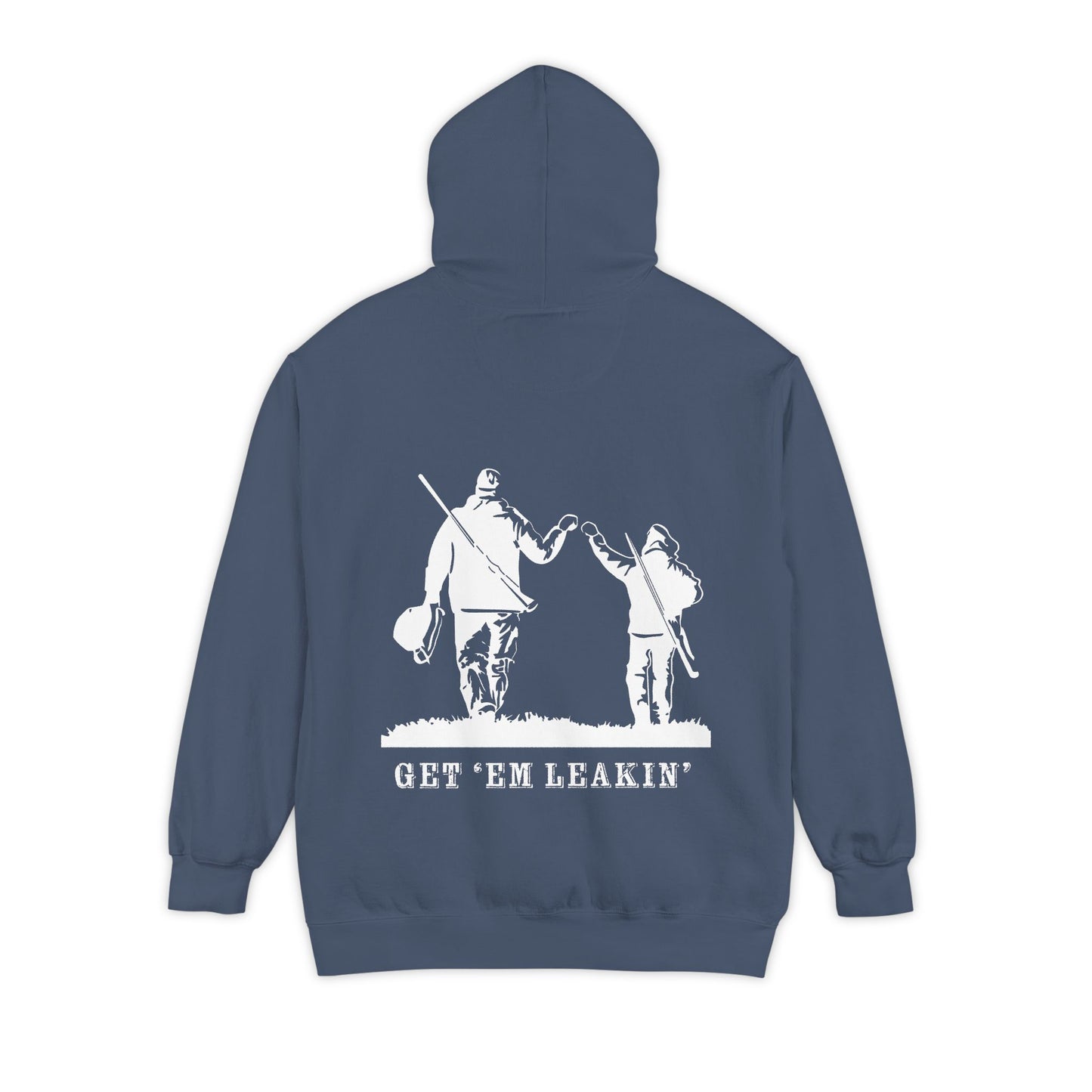 Hunting Hoodie — 'Get 'Em Leakin' Fist Bump Pullover