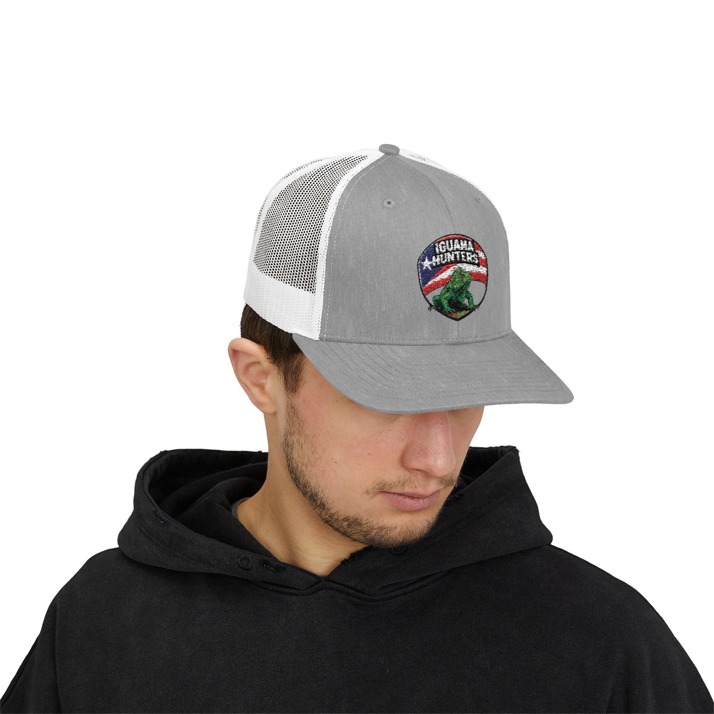 Iguana Hunters Snapback Trucker Cap