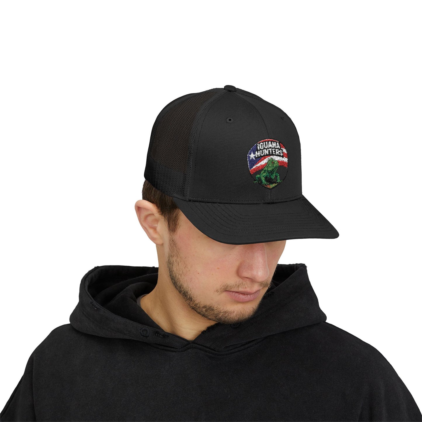 Iguana Hunters Snapback Trucker Cap